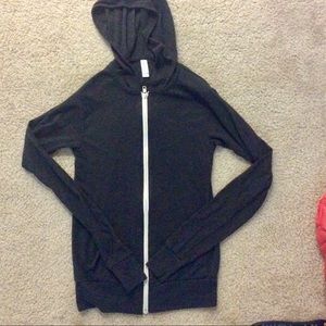 Zip up hoodie